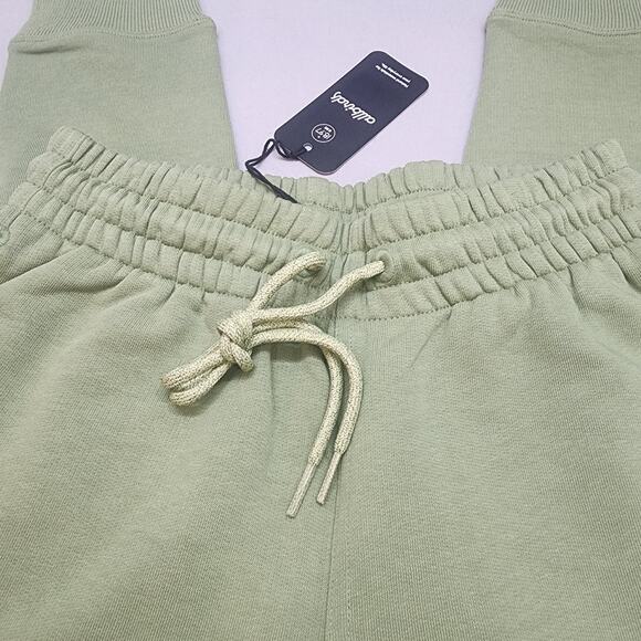 Allbirds Womens Green Tapered Leg Pockets Drawstring R&R Sweatpant Size XS NWT - Picture 4 of 6